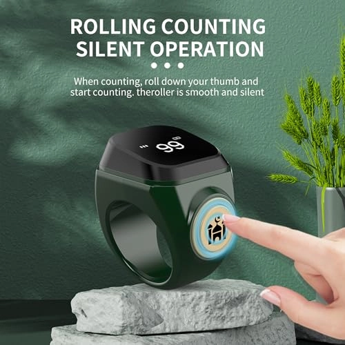 Smart Tasbih Counter Ring