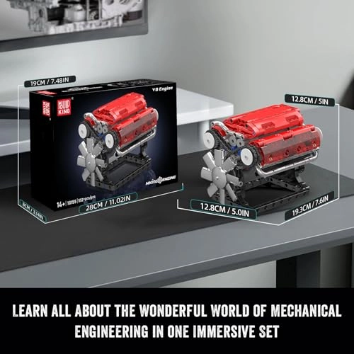 10155 Technik V8 Motor