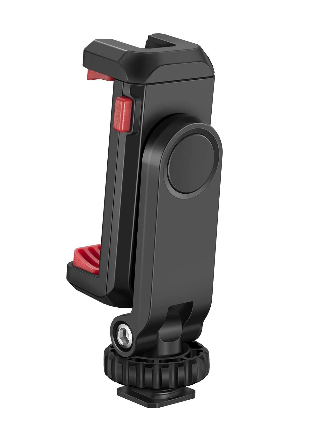 Y&D Cell Phone Tripod Mount Adapter - 2 Cold Shoe 360 Adjustable