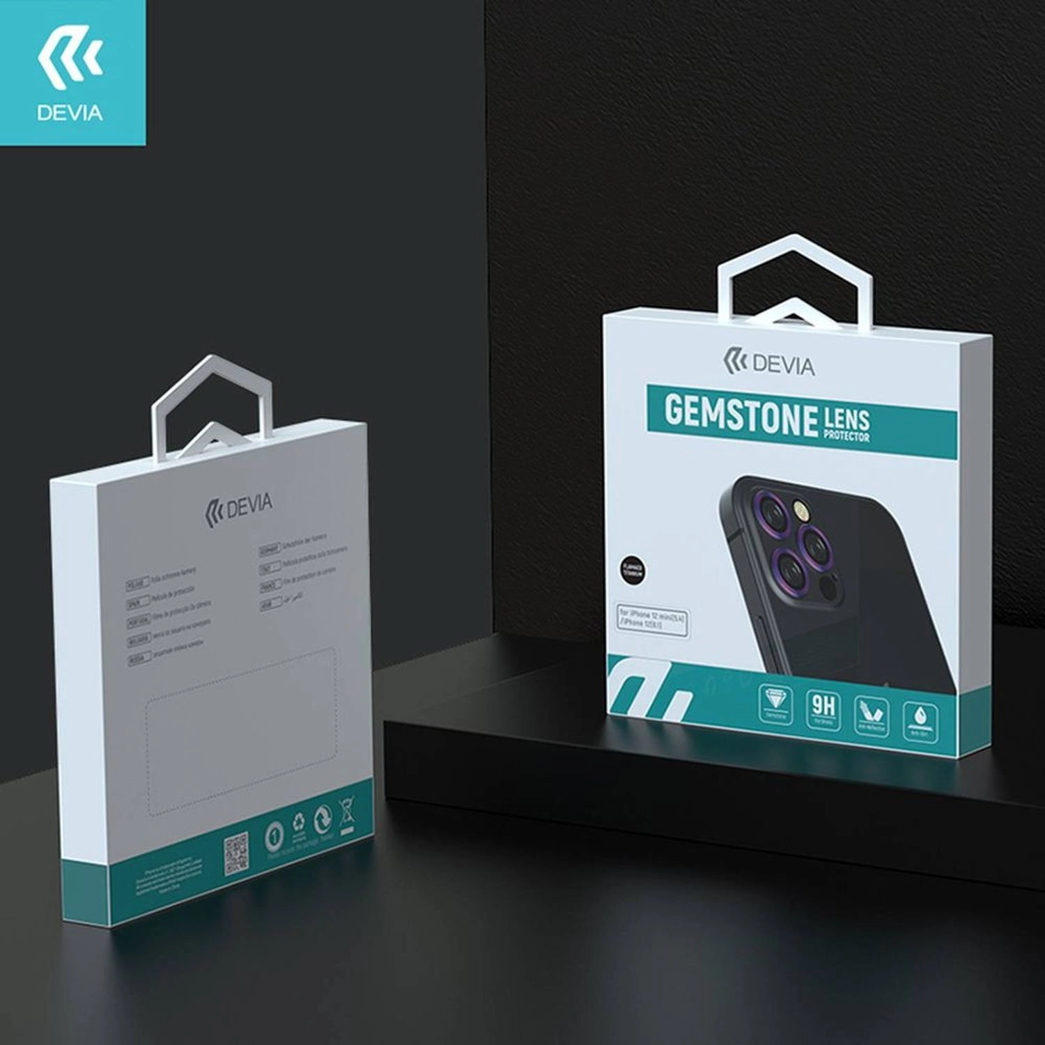 9H Tempered Glass Camera Lens Protector for Apple iPhone 13 Pro (3-Pack)