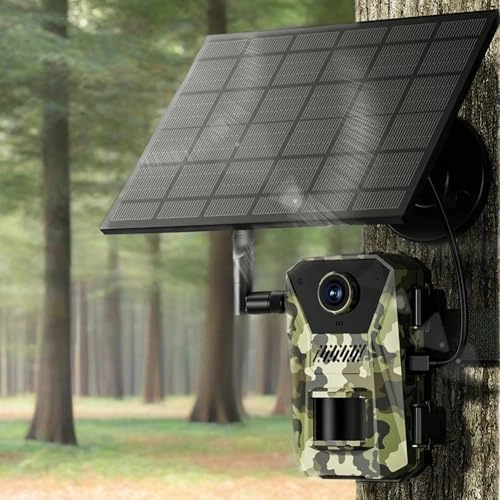 Solar Outdoor Infrared Trail Camera - 4G