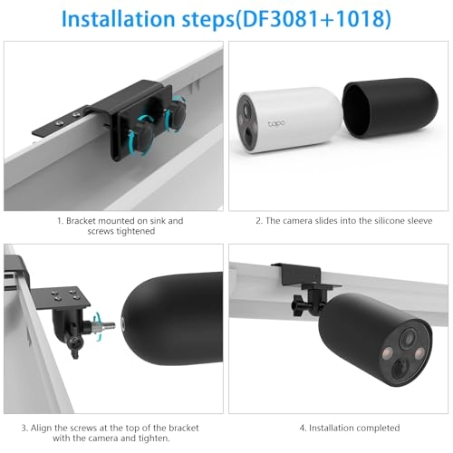 Silicone Case + Gutter Mount - TP-Link Tapo C425