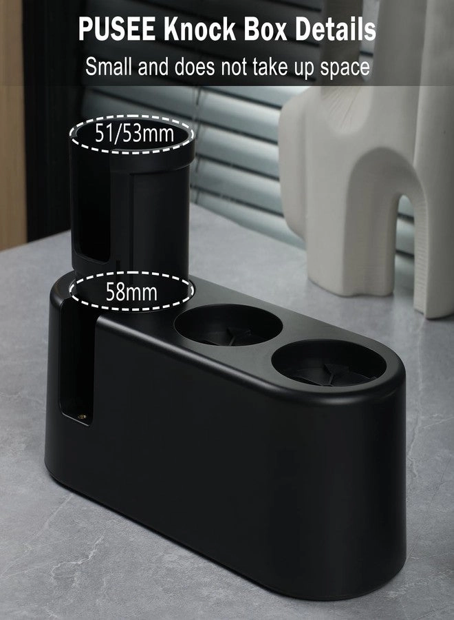 Espresso Knock Box and Tamp Station