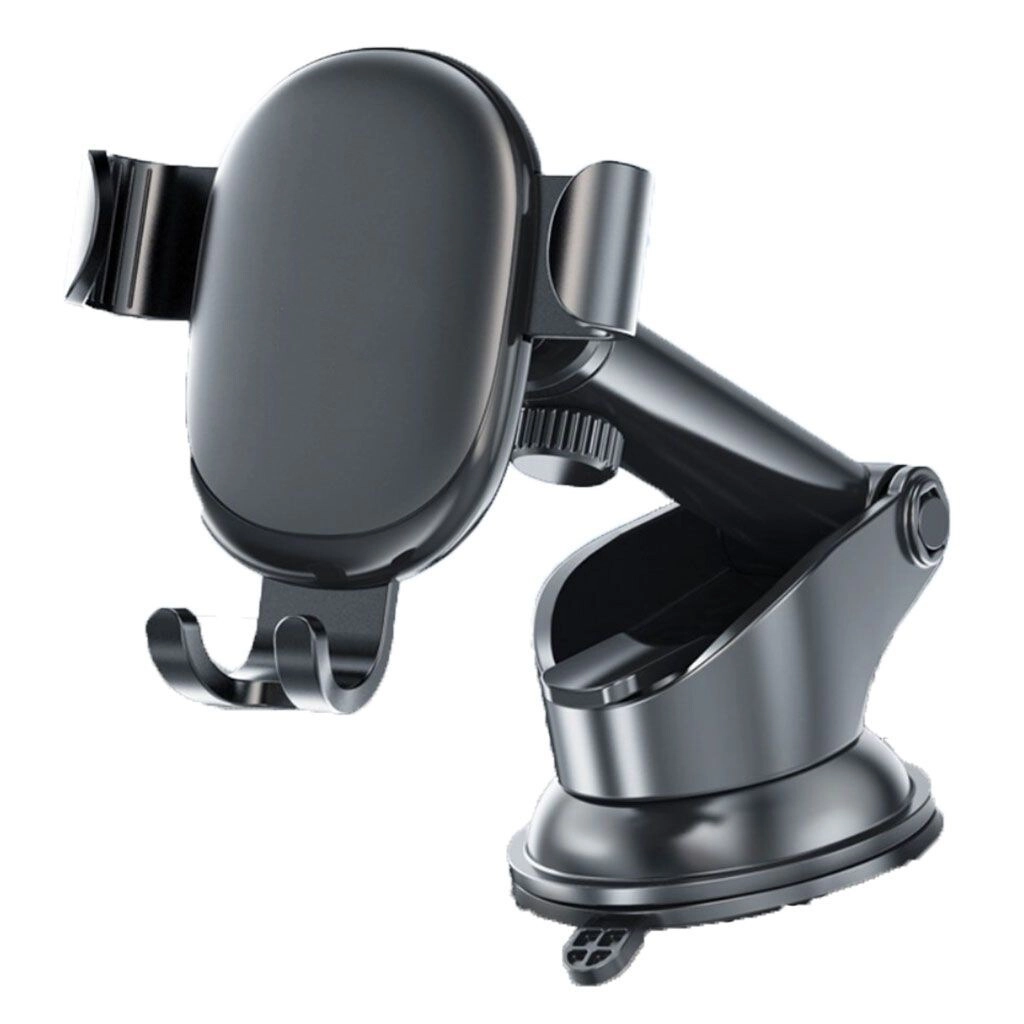 Aemparatoria Phones LLC C120 - Telescopic Suction Phone Stand Black