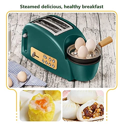3-In-1 Breakfast Station - 2 Slice Stainless Steel