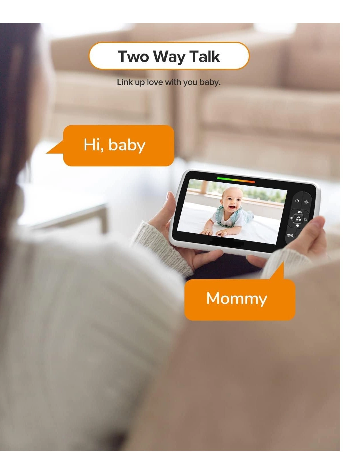 Baby Monitor - 5 inch