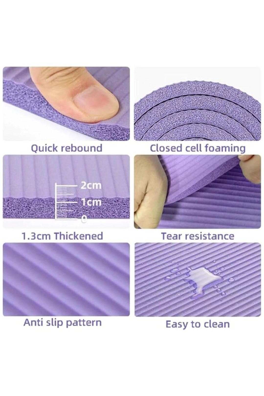Yoga Mat - High-Density 10mm