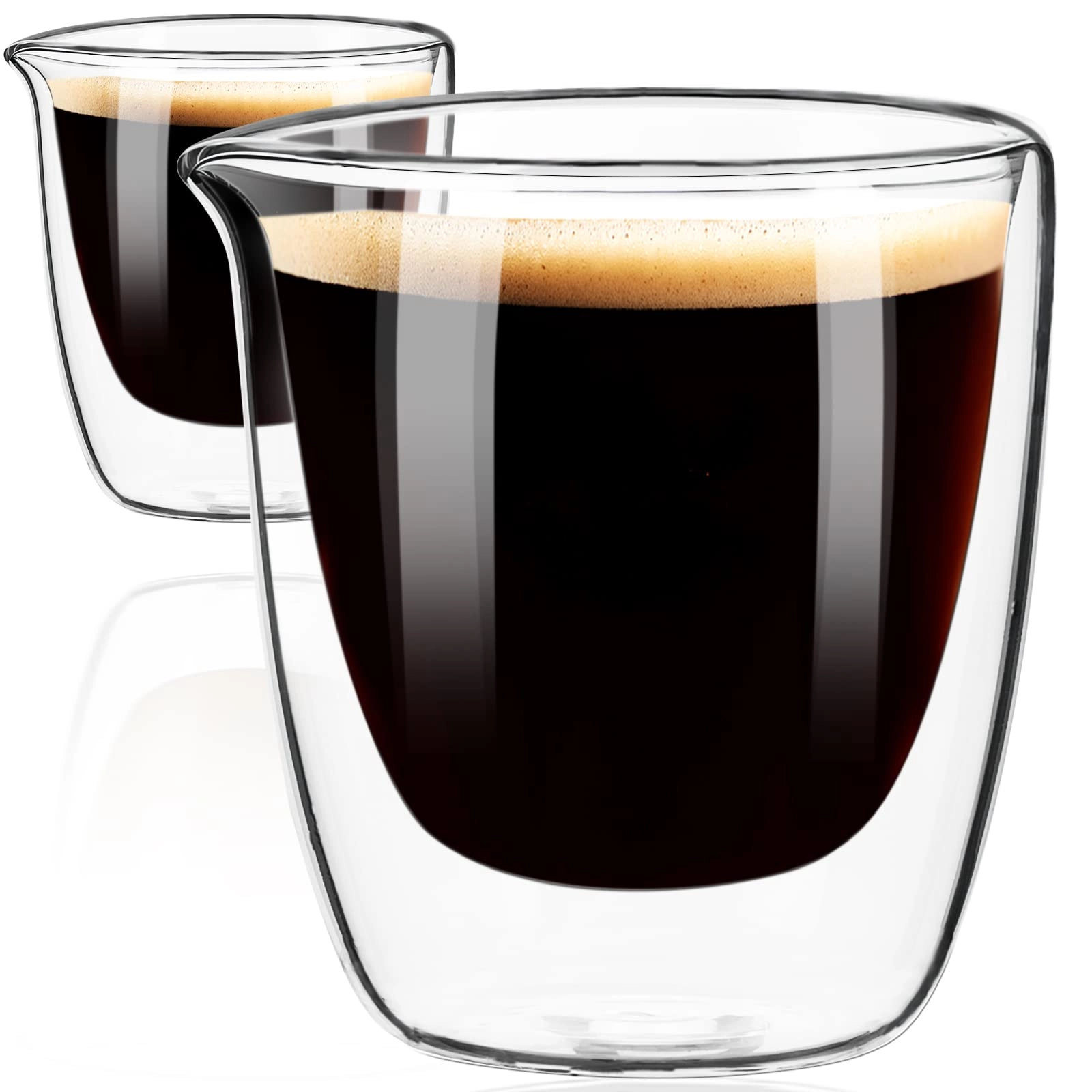 PARACITY Alphabet Espresso Cups - 2 pcs - 80 ml