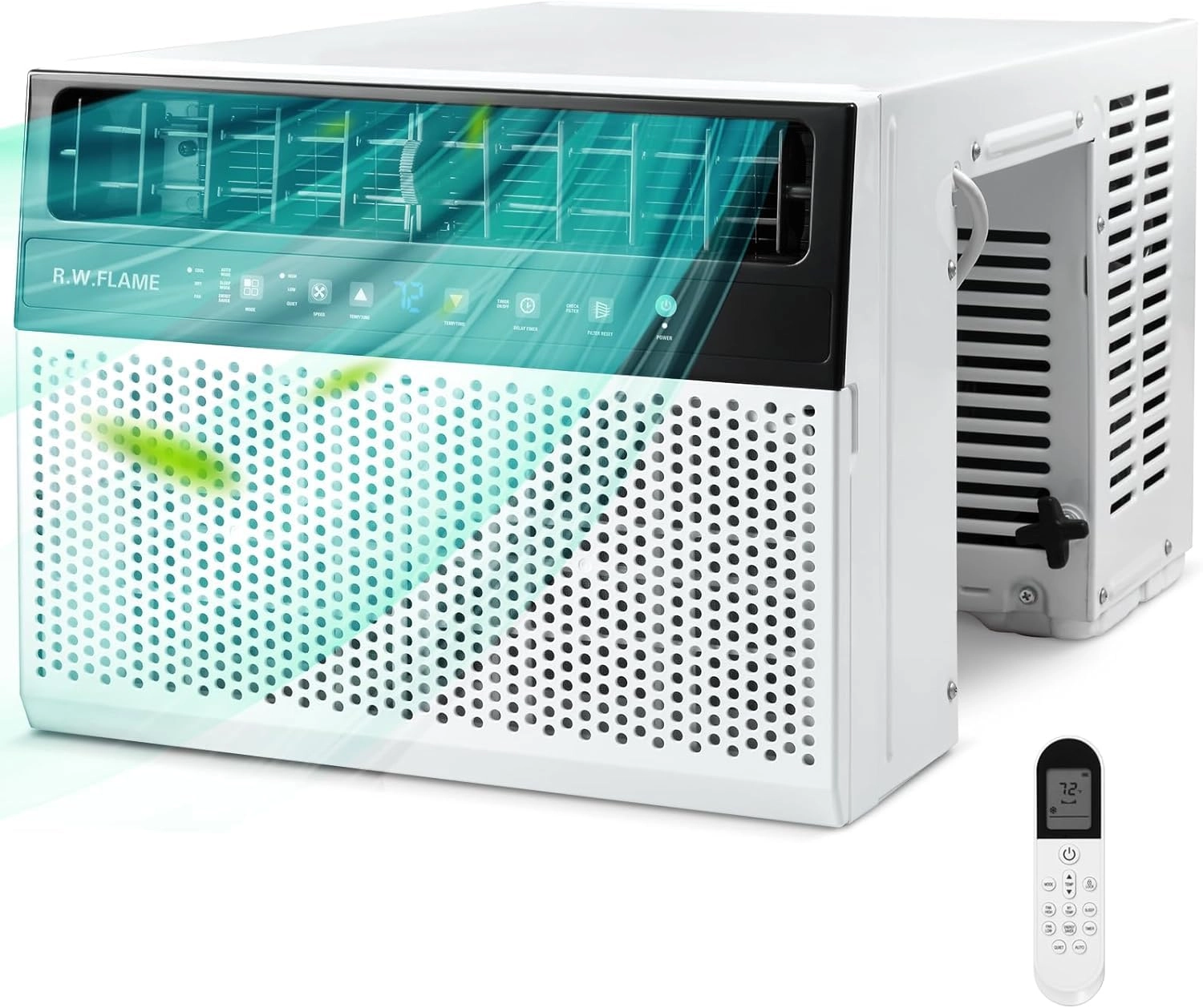 R.W.FLAME U-Shaped Window Air Conditioner - 10,000 BTU