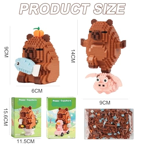 Capybara Building Blocks