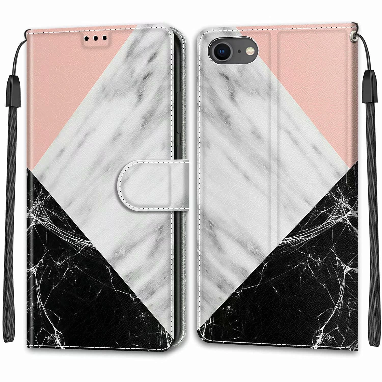 Nadoli Wallet Case Folio for iPhone 6S/6 4.7" - PU Leather + Tpu