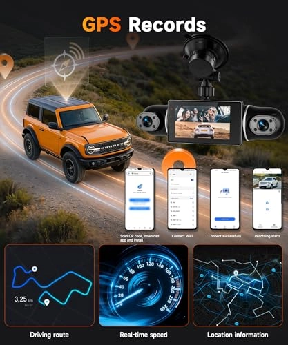 1080P 2K Dash Cam