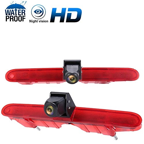 Brake Light Reversing Camera + Rear View Mirror Monitor - Night vision 628 x 586 pixels