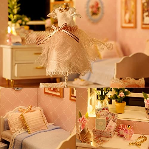 DIY Miniature Dollhouse Kit - Warm Moment 1:24