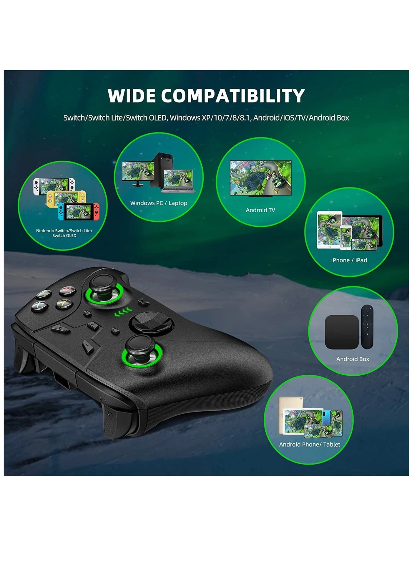 Switch Controller - BLACK Switch/OLED