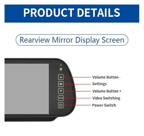 Rear View Parking Camera - Wire High-definition