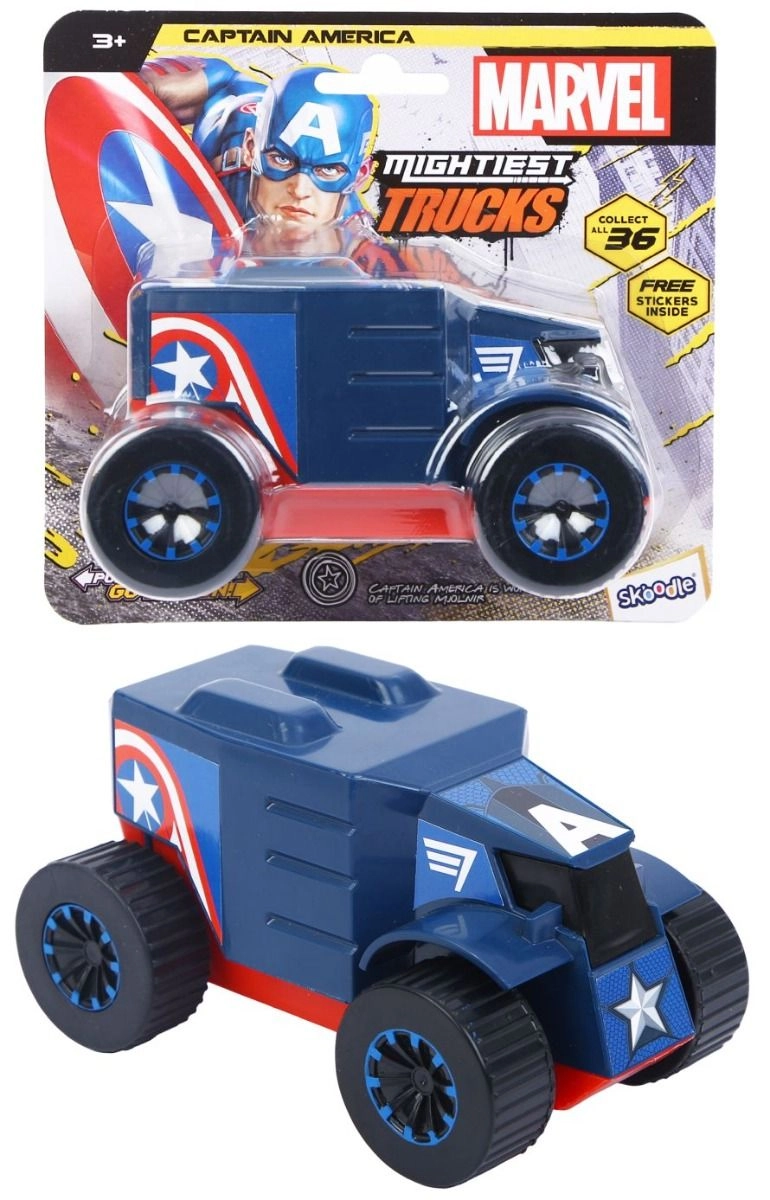 Marvel Mm Truck Captain America - 3 yr(s)