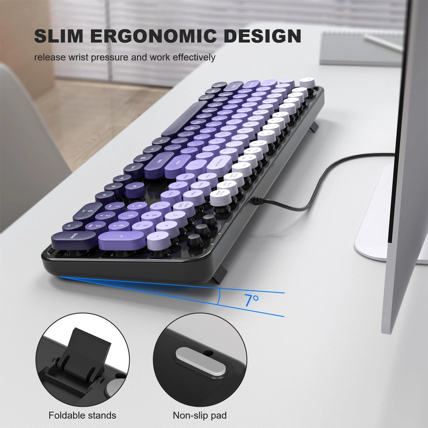 Wired Computer Keyboard - Wired