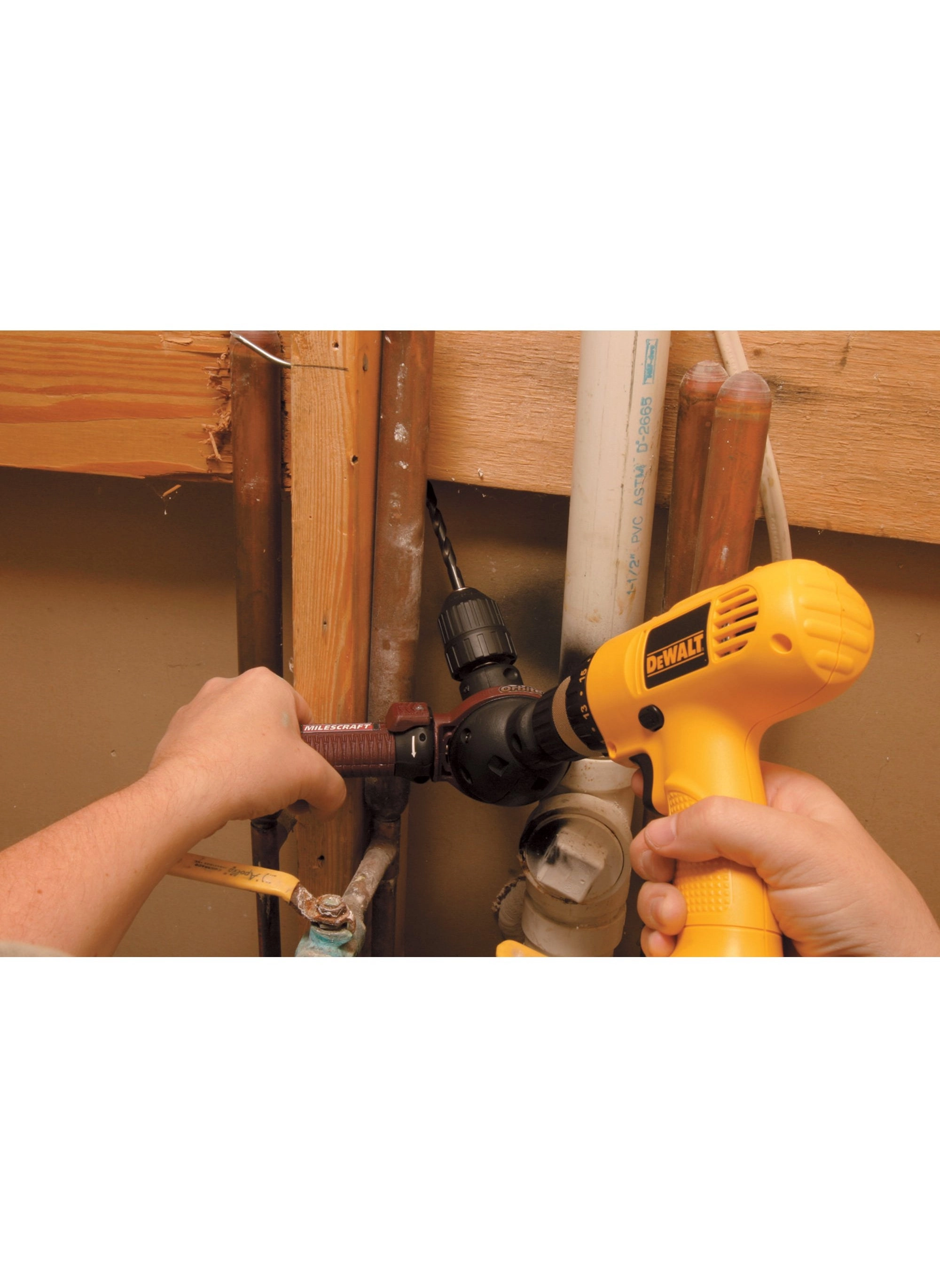 Orbiter 1300 - Any Angle Drilling and Driving Power Drill Attachment