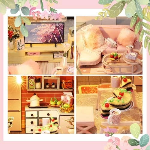 Wooden DIY House Kit - Blossom Stories 1:24