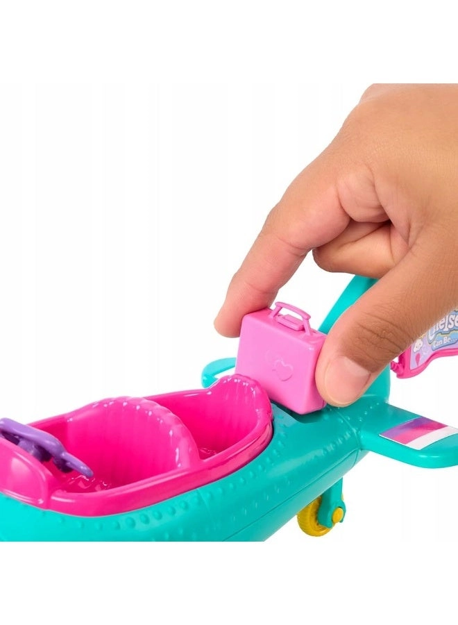 Chelsea Doll & Plane Playset - Puppy & 5 Accessories Ages 5+