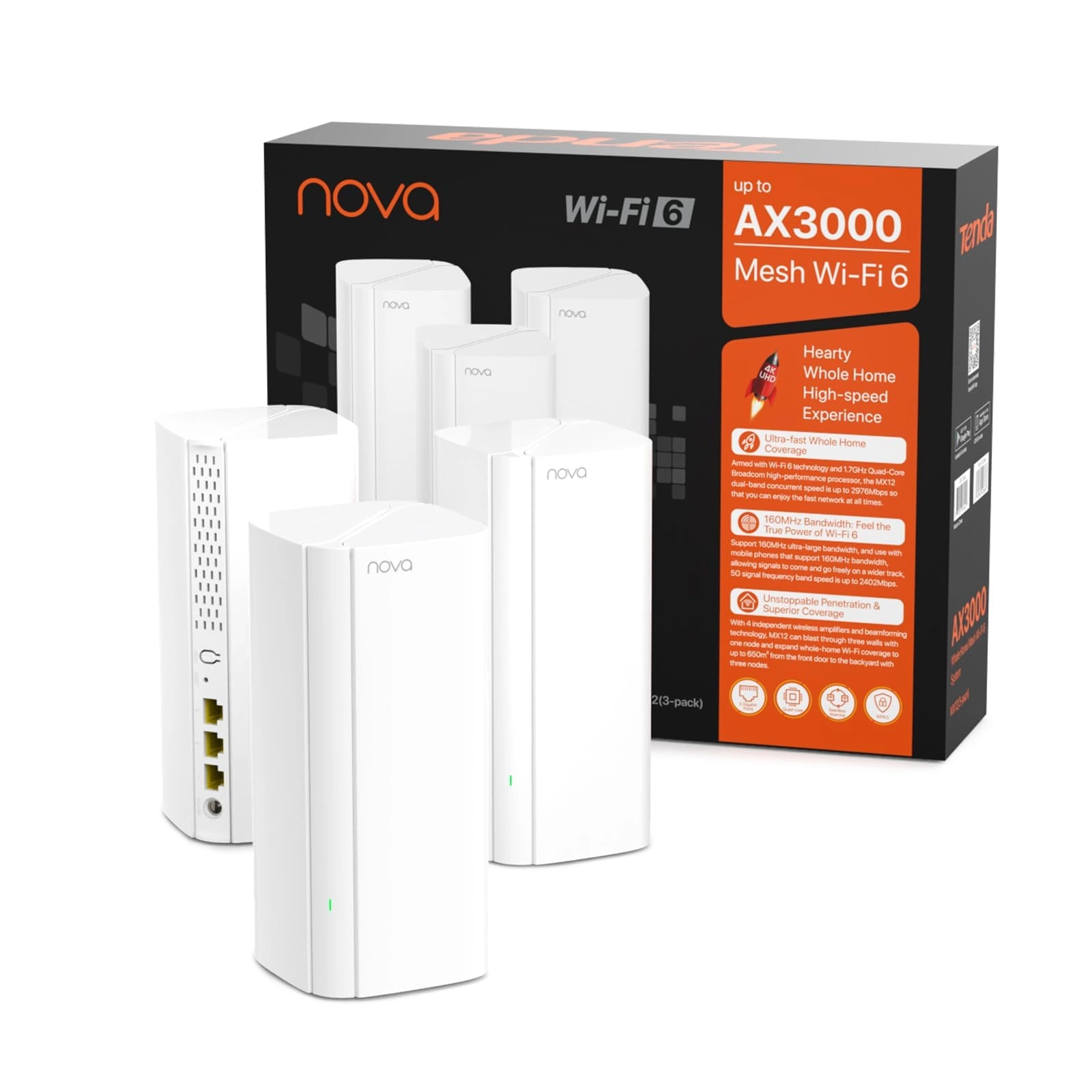 MX12 - Wi-Fi 6 3 piece(s)