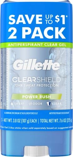 Clear Gel Power Rush - 3.8 oz