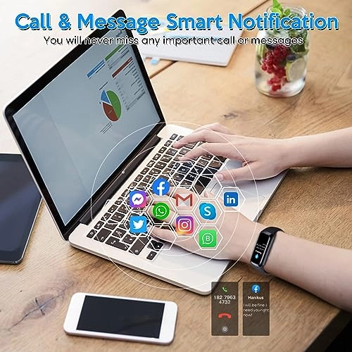 Fitness Tracker - Blood Pressure Heart Rate IP67 Waterproof