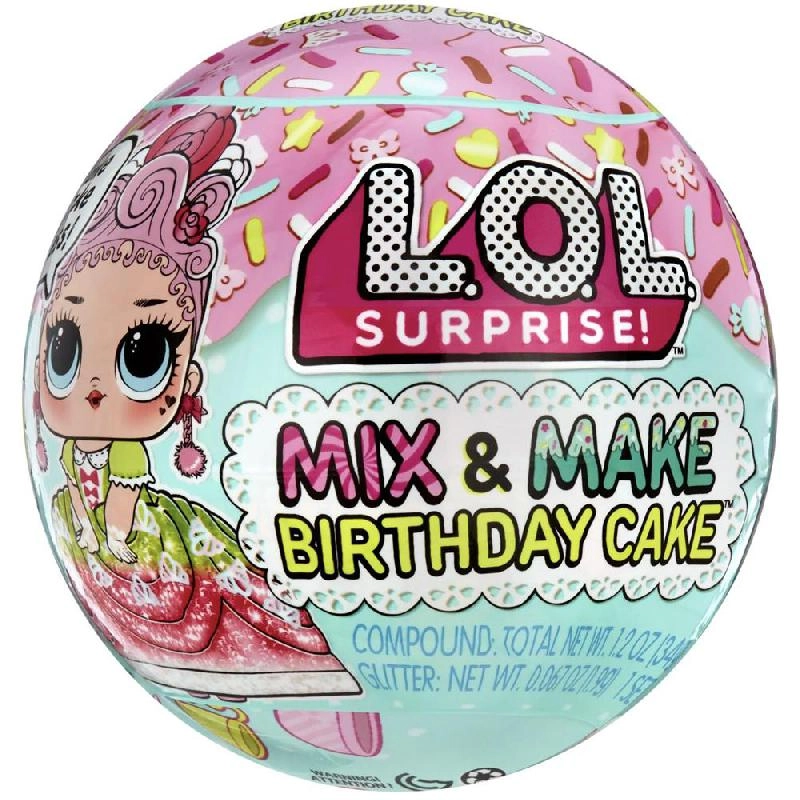 MGA Entertainment Mix & Make Birthday Cake - 3+ years Toy Collectible