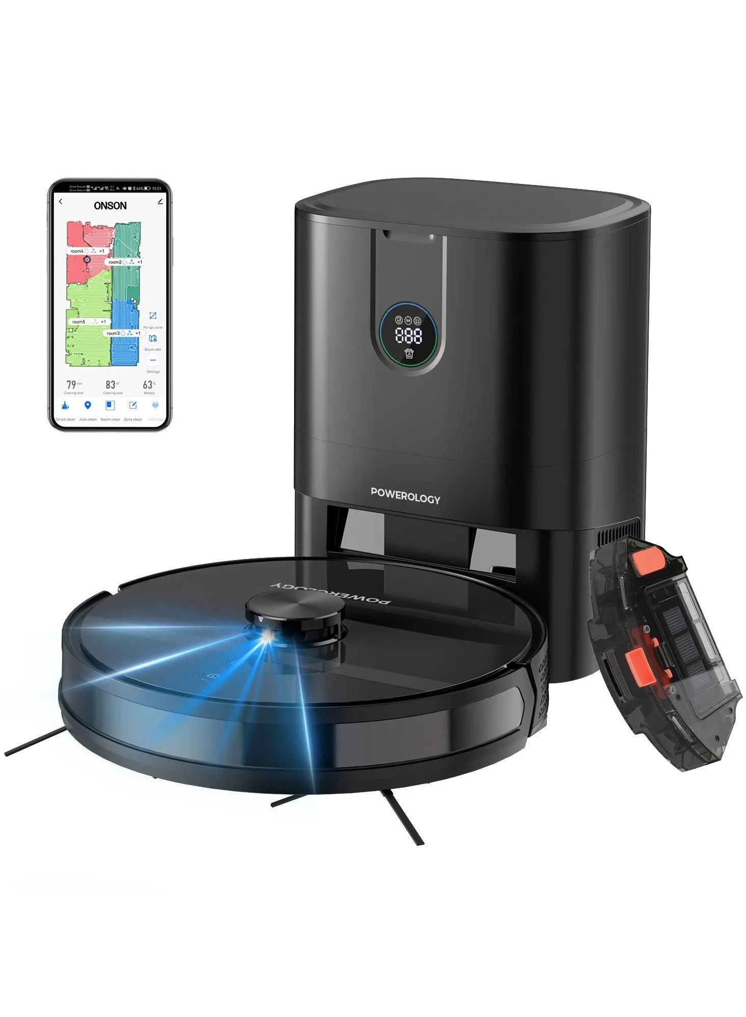 Smart Station - With Mop Self-Empty Station