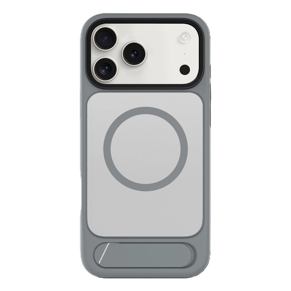 LEVELO Matteo Case With Bottom Stand Grip with MagSafe for iPhone 17 Pro