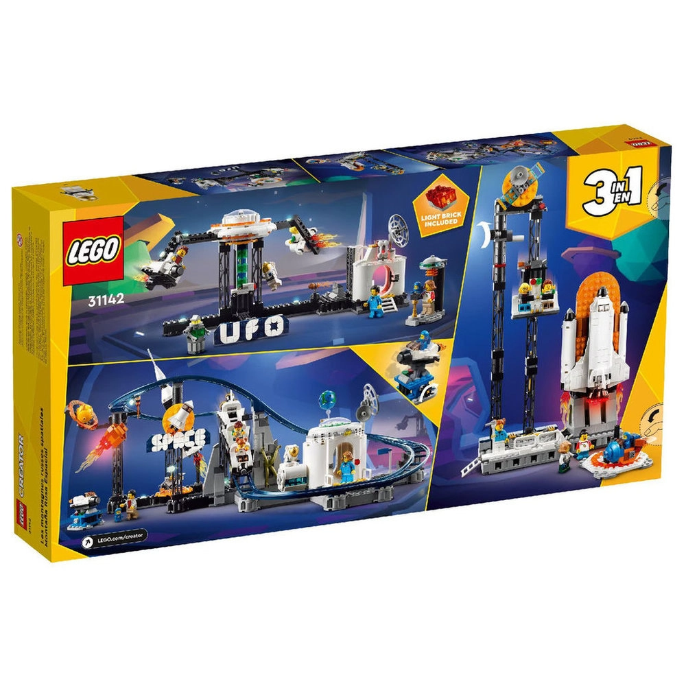 LEGO Creator 3 in 1 Space Roller Coaster (31142) - 874 pieces 9 years and up