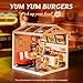 Super CreatorMini - Miniature Plastic Burger Diner