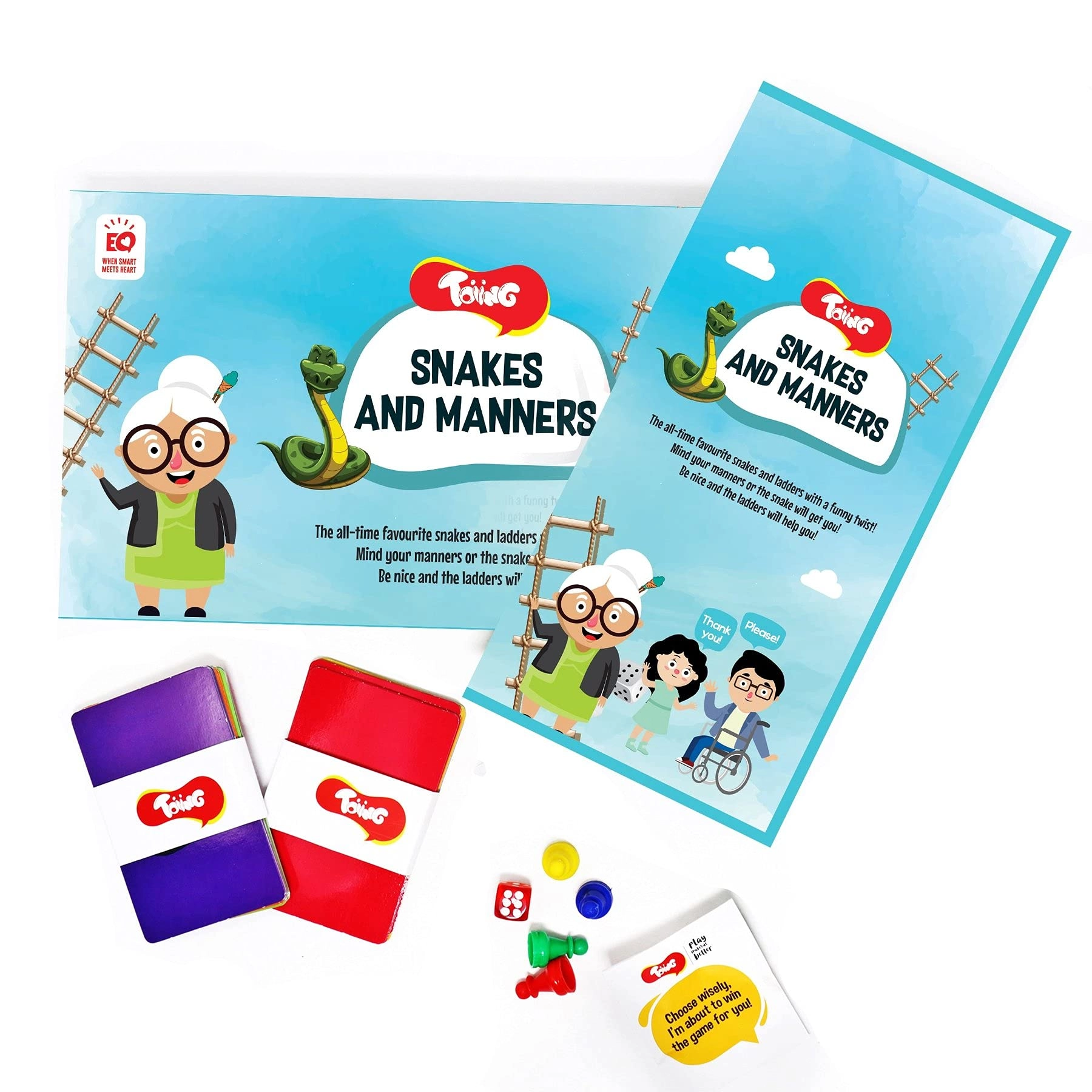 SK Toiing International LLP Snakes and Manners - 4 to 8 Years
