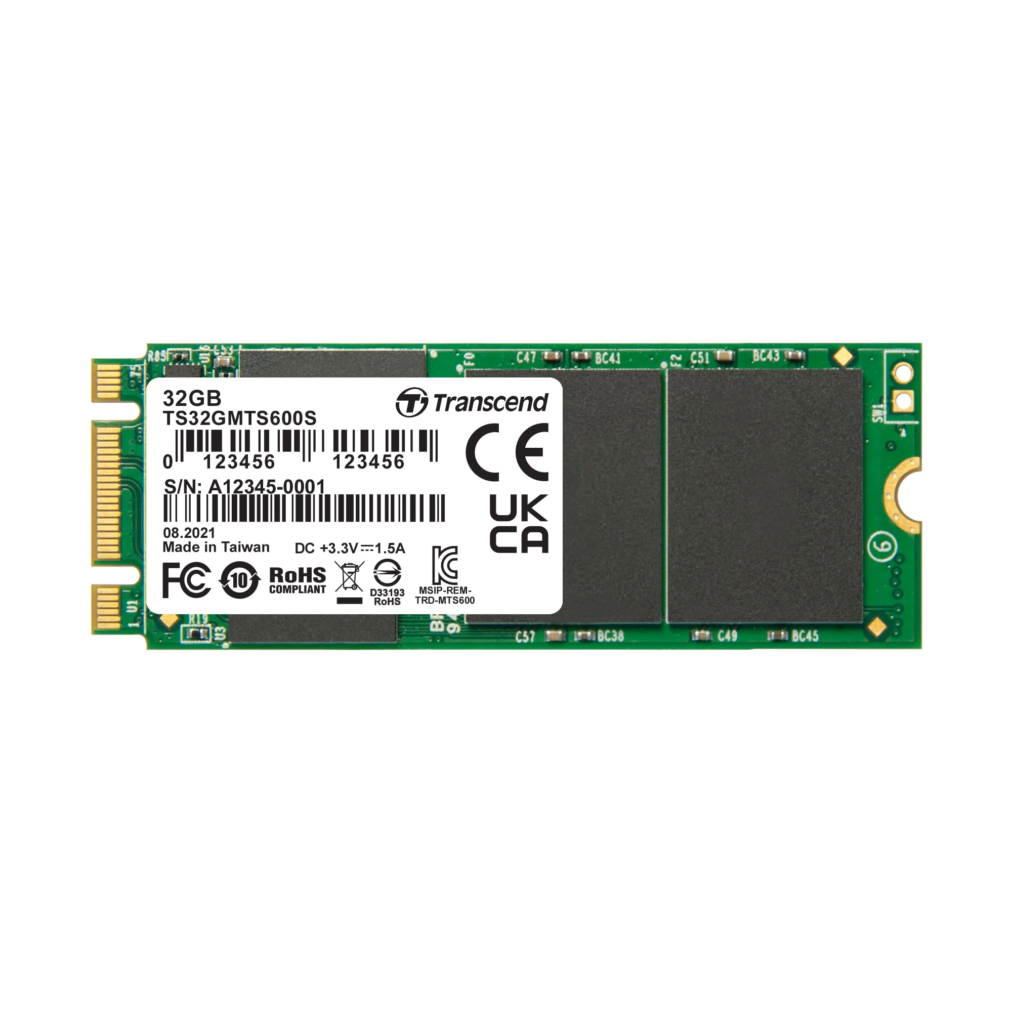 Transcend MTS600 - 32GB 2.5-inch
