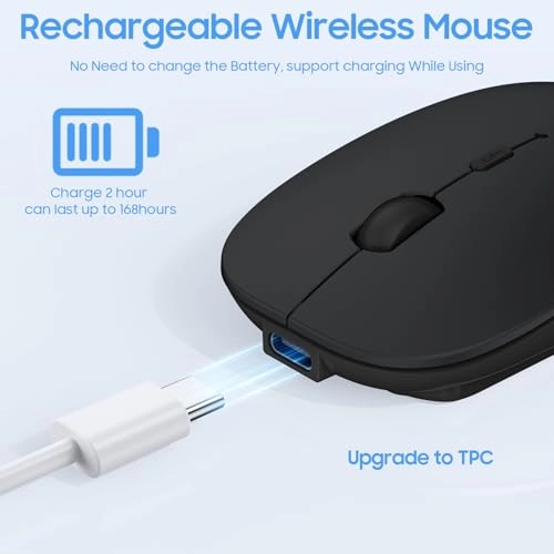 Rechargeable Silent Mouse - Bluetooth