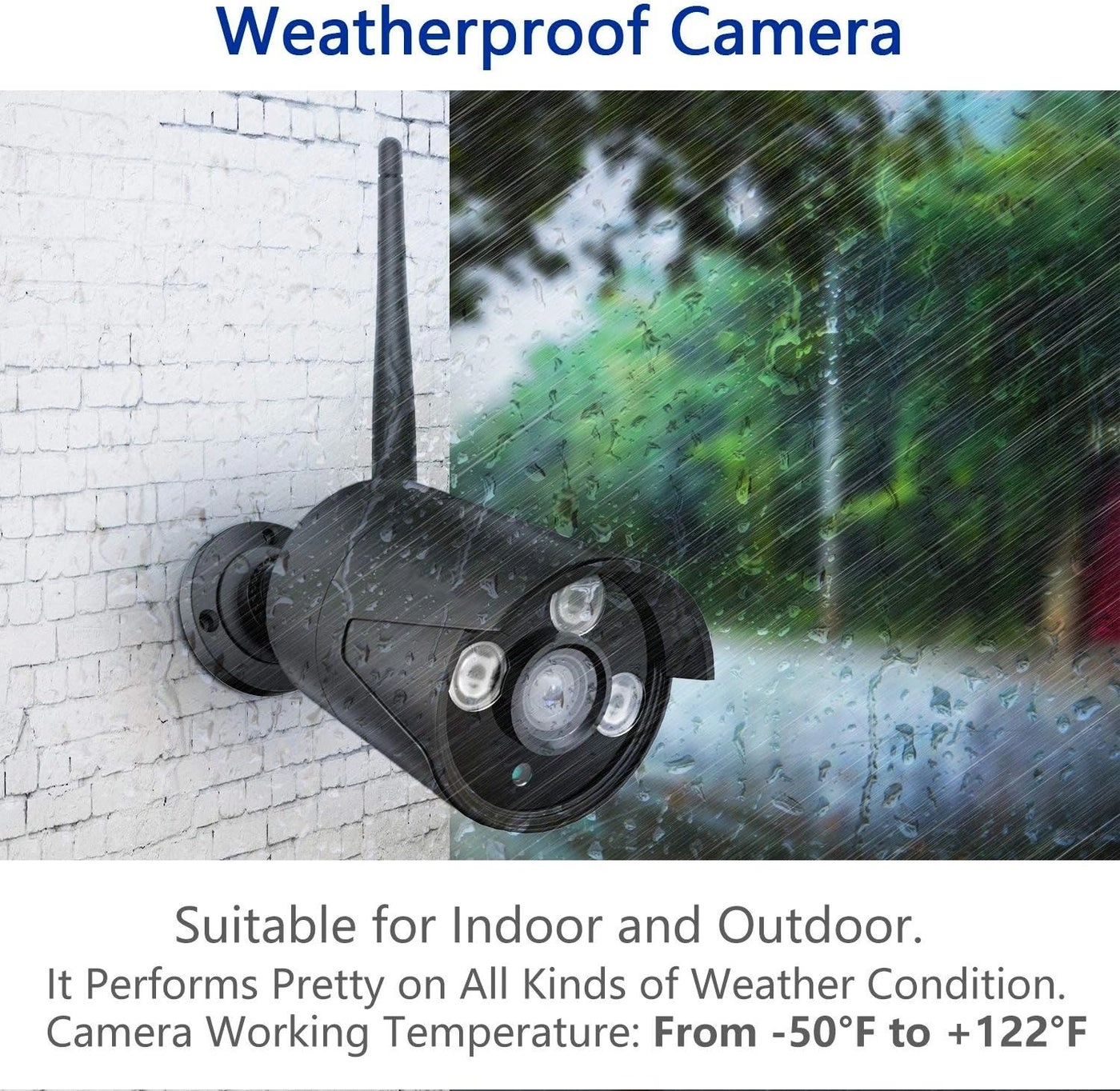 4CH DVR + Bullet Camera - 8pcs 1080P/2.0MP