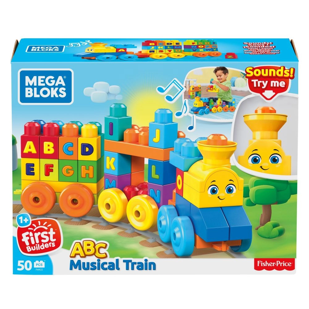 ABC Musical Train - 50pcs