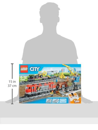LEGO City Heavy-haul Train - Motorized 7-speed IR Remote Control 5 Minifigures