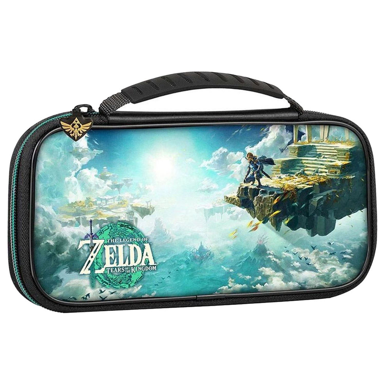 NACON Zelda Tears of the Kingdom Traveler Carrying Case - Multicolour for Nintendo Switch