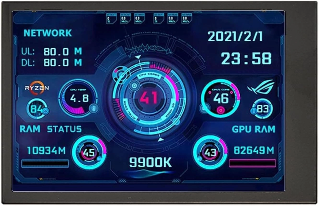 Flylin 3.5 Inch IPS USB Mini Screen - JY2024115-01 3.5 Inches 1024x600