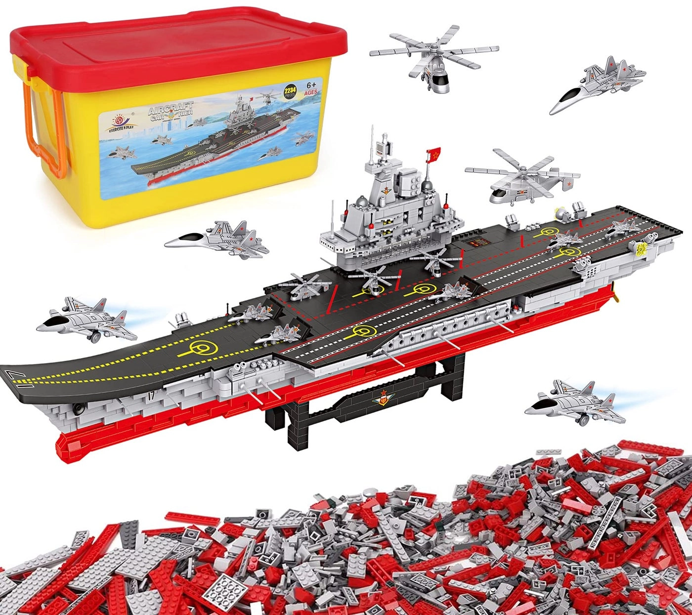 EP EXERCISE N PLAY Aircraft Carrier - 2234 pcs