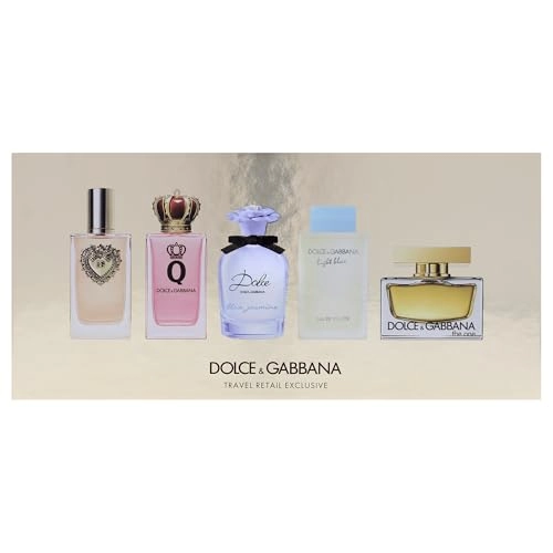 Devotion - 5ml + Q - 5ml + Blue Jasmine - 5ml + The One - 5ml + Light Blue - 4.5ml