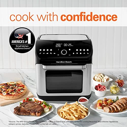 Digital Air Fryer Oven AF1212-ME - Digital controls 10-in-1 functions