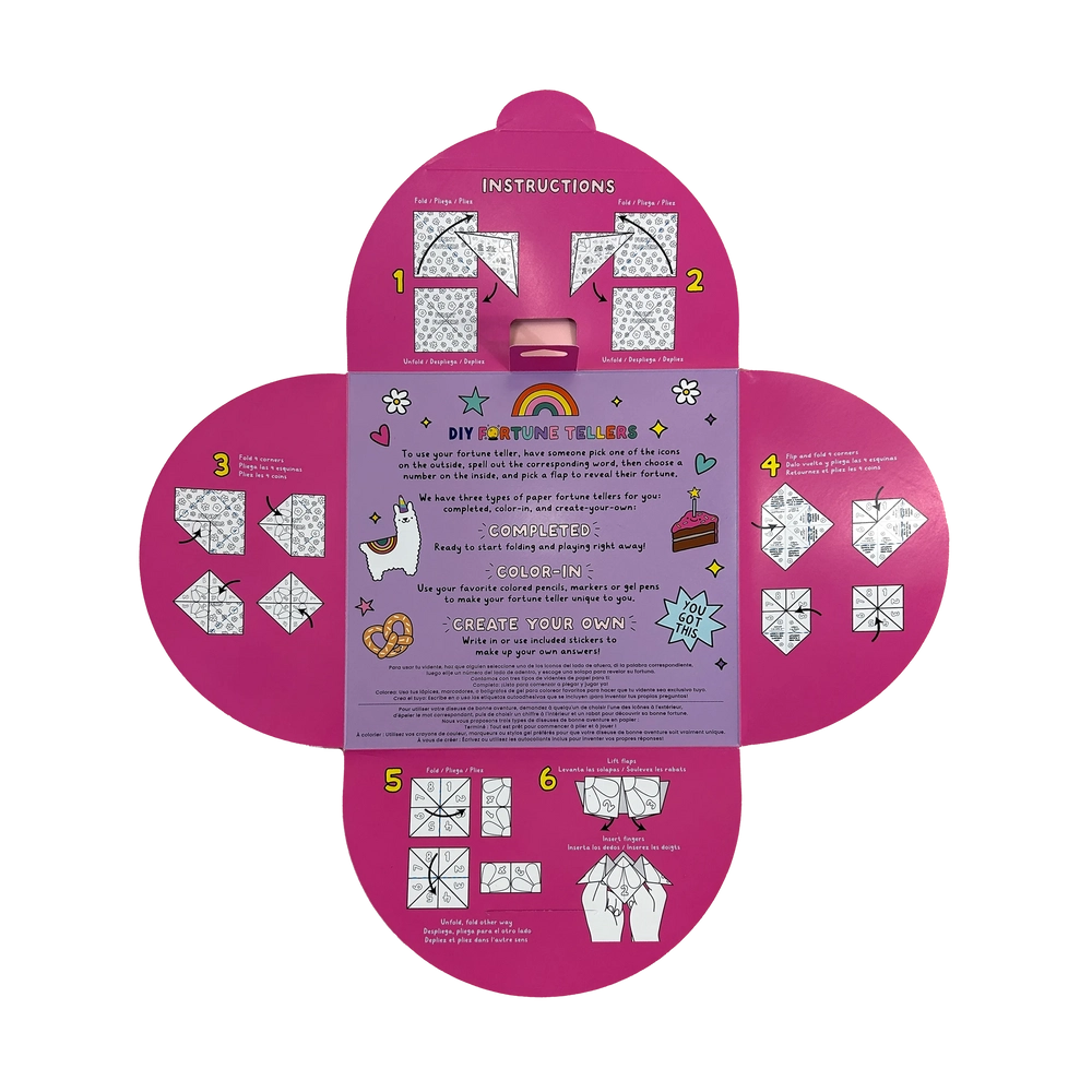 Diy Fortune Tellers Activity Kit