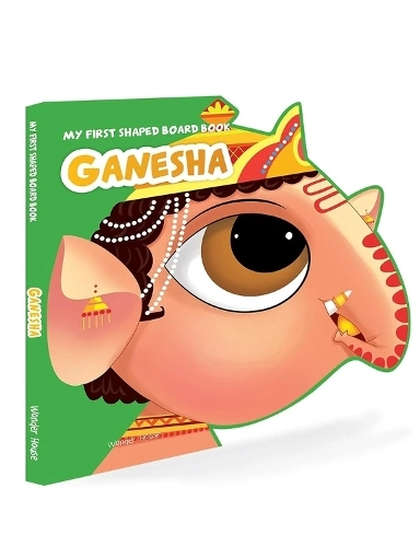 Prakash books My First Shaped Board Lord Ganesha Wooden Book - 2 years+