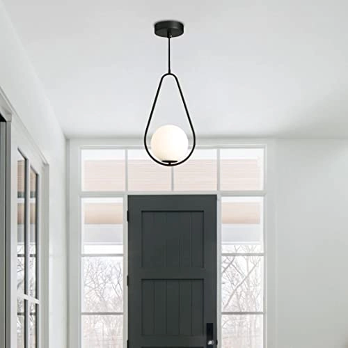 Modern Gold Globe Industrial Pendant Light - 100cm