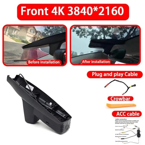 Dash Cam for BMW i3 REX i3s I01 - 3840Px2160P