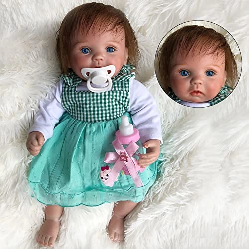 Reborn Baby Doll - 15 Inch Vinyl Mohair