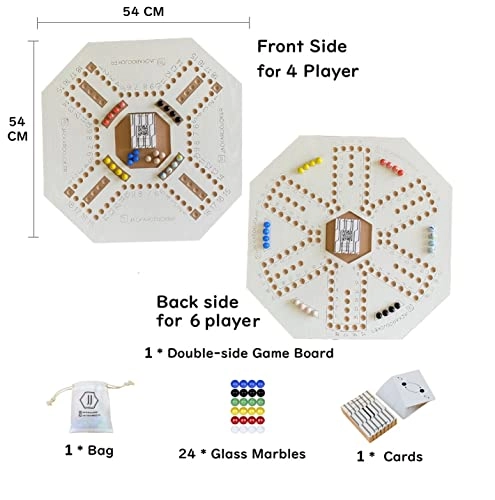 Double-Sided Foldable Board Game - 51 cm Premium Set